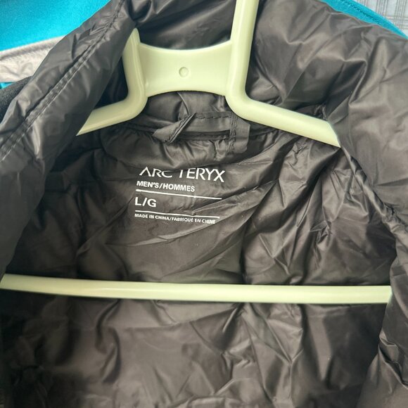 Arc'teryx Hardshell Down Jacket Size L - Picture 10 of 11
